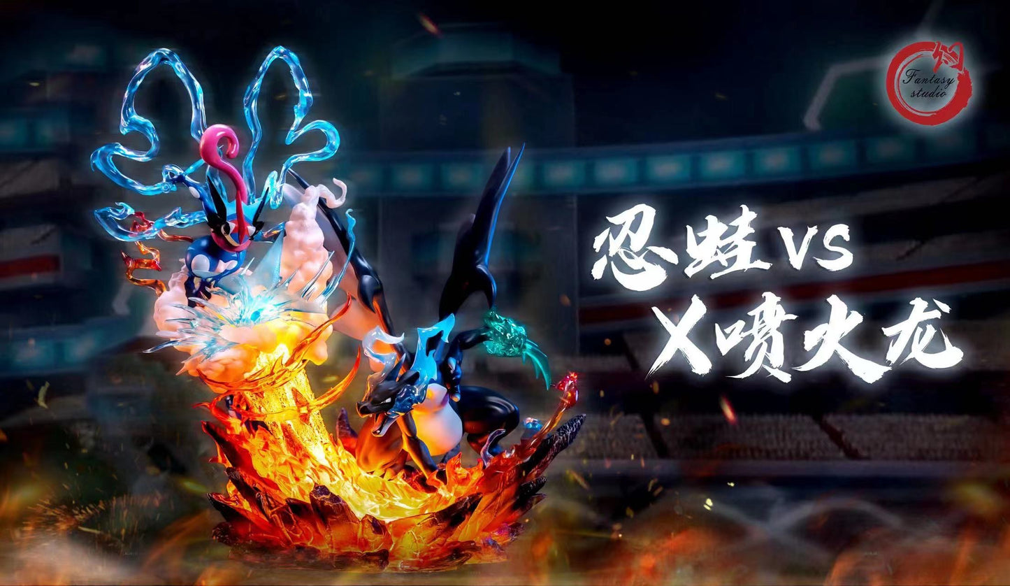 Fantasy Studio - Greninja VS Mega Charizard X [IN-STOCK]