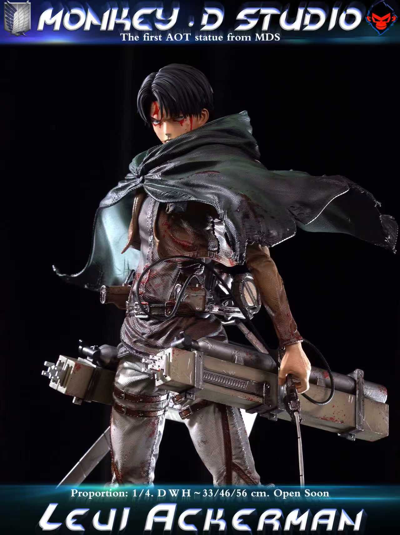Monkey D Studio - Levi Ackerman (1/4 Scale) [PRE-ORDER]