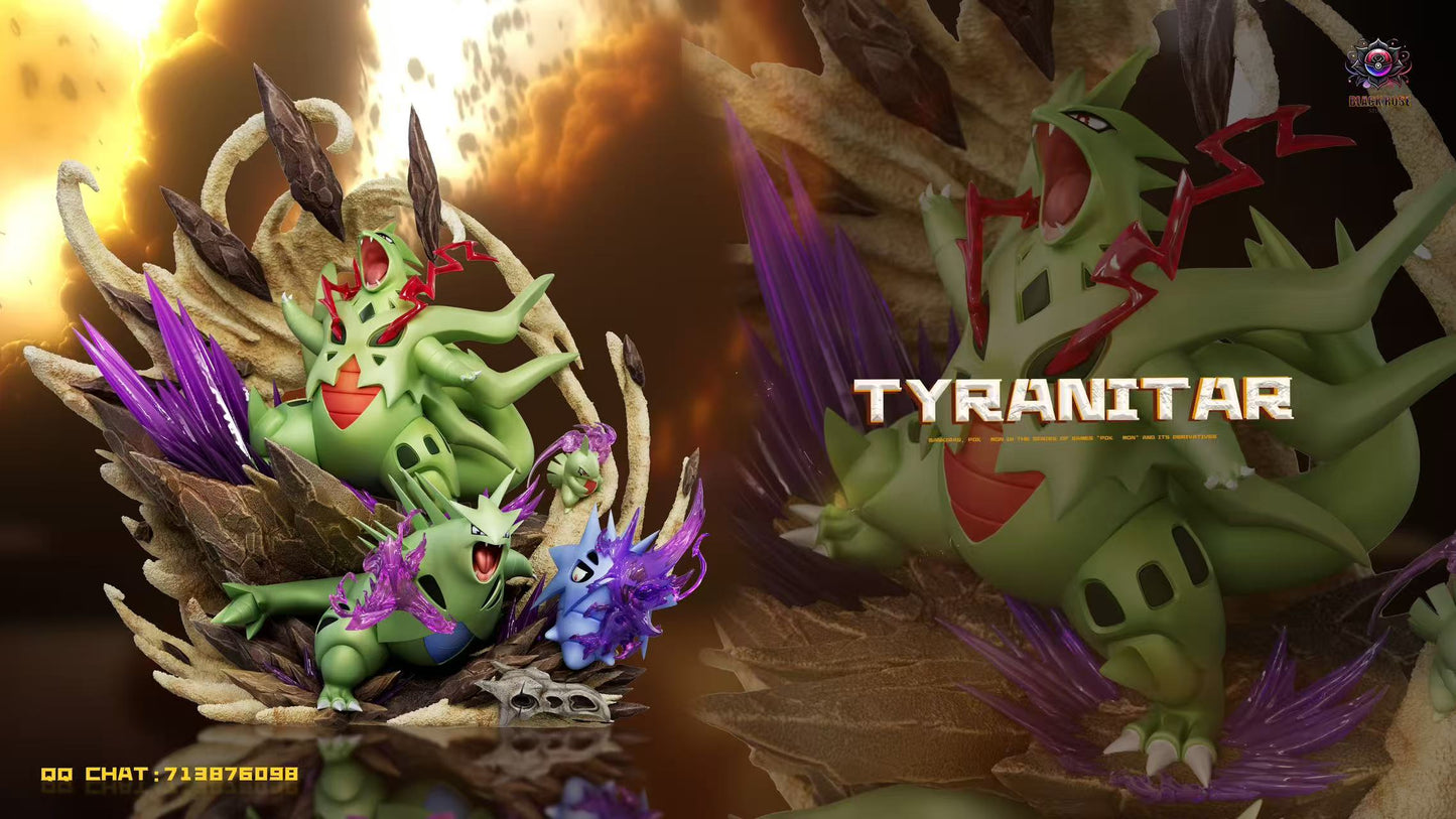 Black Rose Studio - Tyranitar Evolution Series [PRE-ORDER]