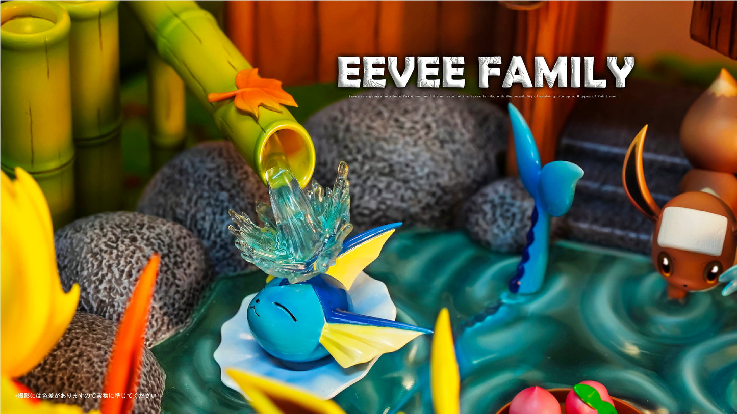 Tiao Tiao Hall Studio X CM Studio - Onsen Eevee Family [PRE-ORDER CLOSED]