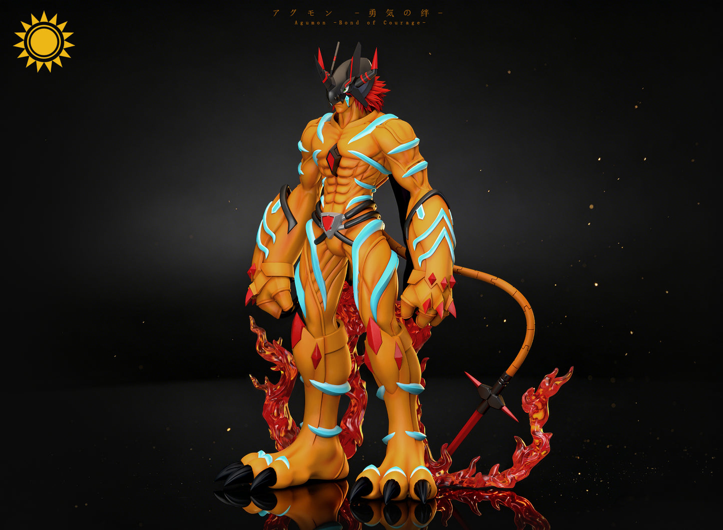 Sun Studio - Agumon Bond of Bravery and Gabumon Bond of Friendship [PRE-ORDER]