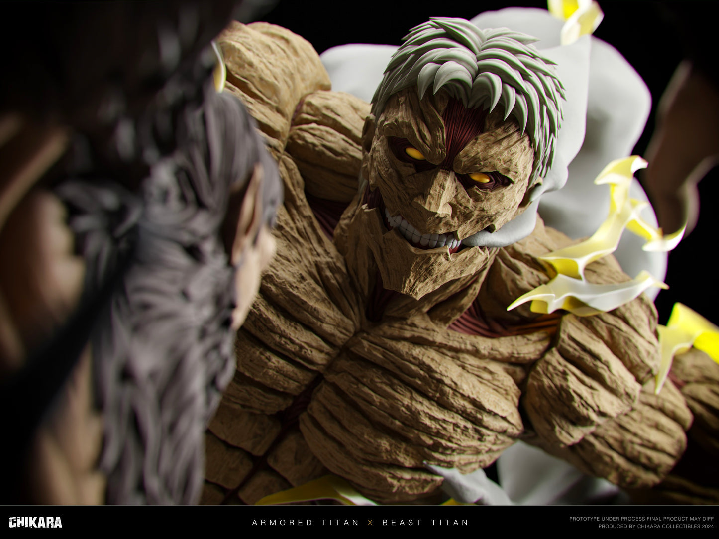 Chikara Studio - Beast Titan VS Armored Titan [PRE-ORDER CLOSED]