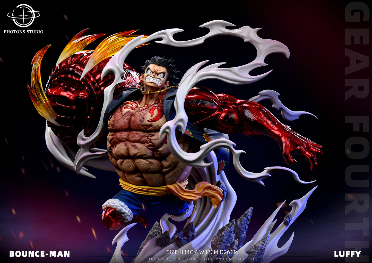 Photons Studio - Luffy Gear Fourth Bounceman [PRE-ORDER]