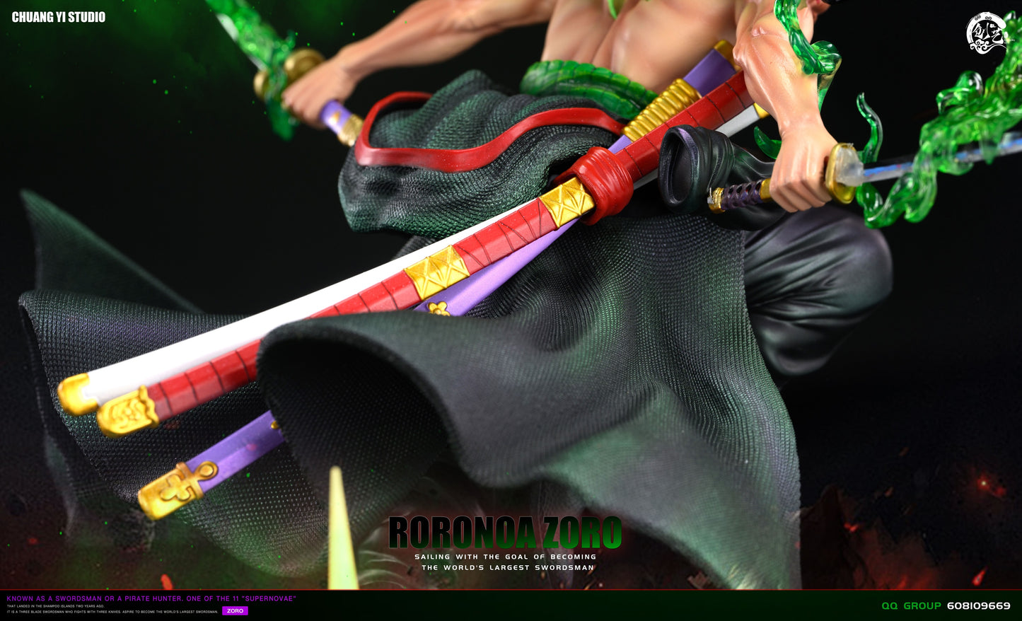 Chuang Yi Studio - Three Sword Style Zoro [PRE-ORDER CLOSED]