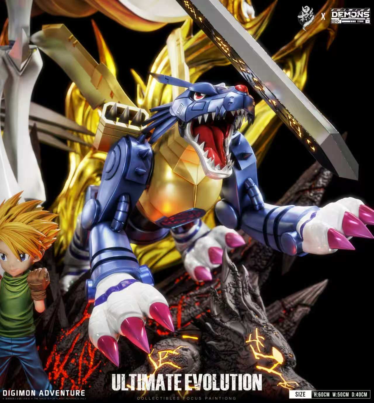 Lue Ying Studio X Demons Studio - Omegamon Evolution Series [PRE-ORDER]