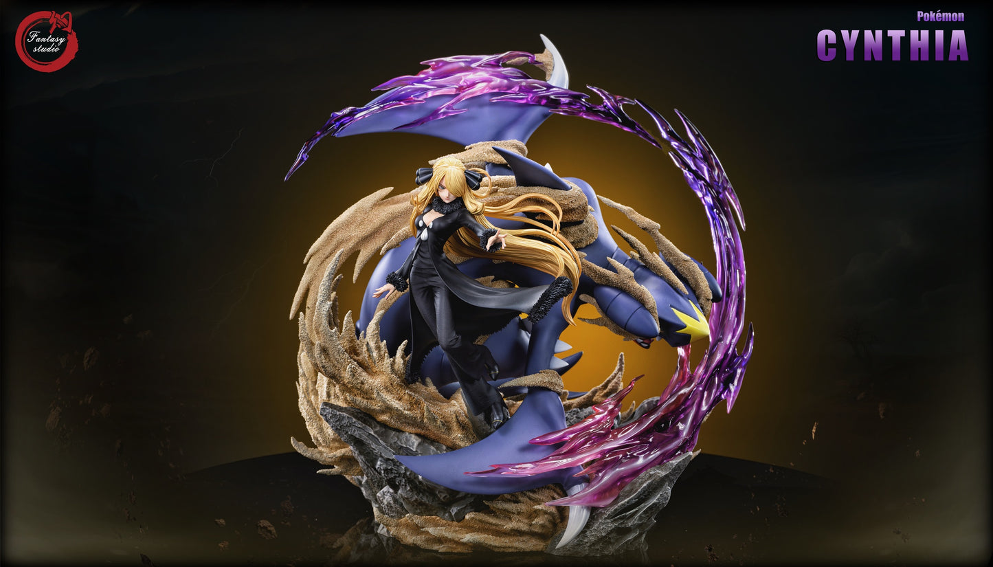 Fantasy Studio - Cynthia and Garchomp [PRE-ORDER CLOSED]