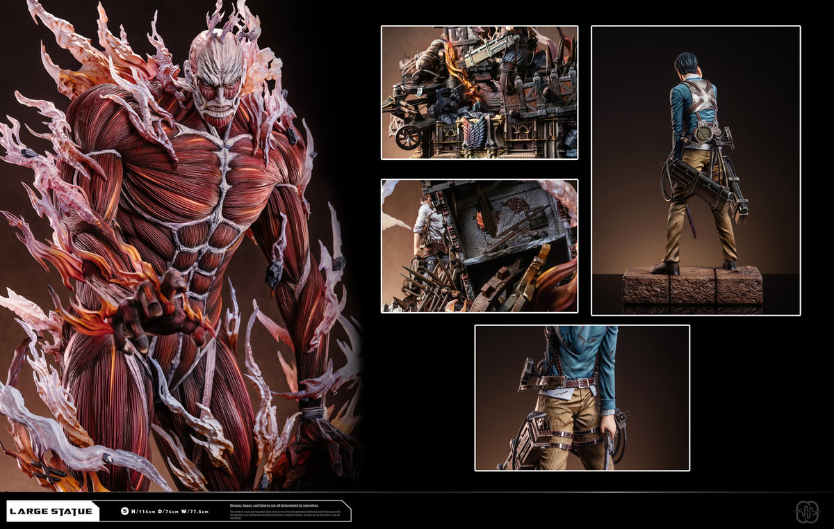 Hertz Studio - Bertolt Hoover and Colossal Titan [PRE-ORDER]