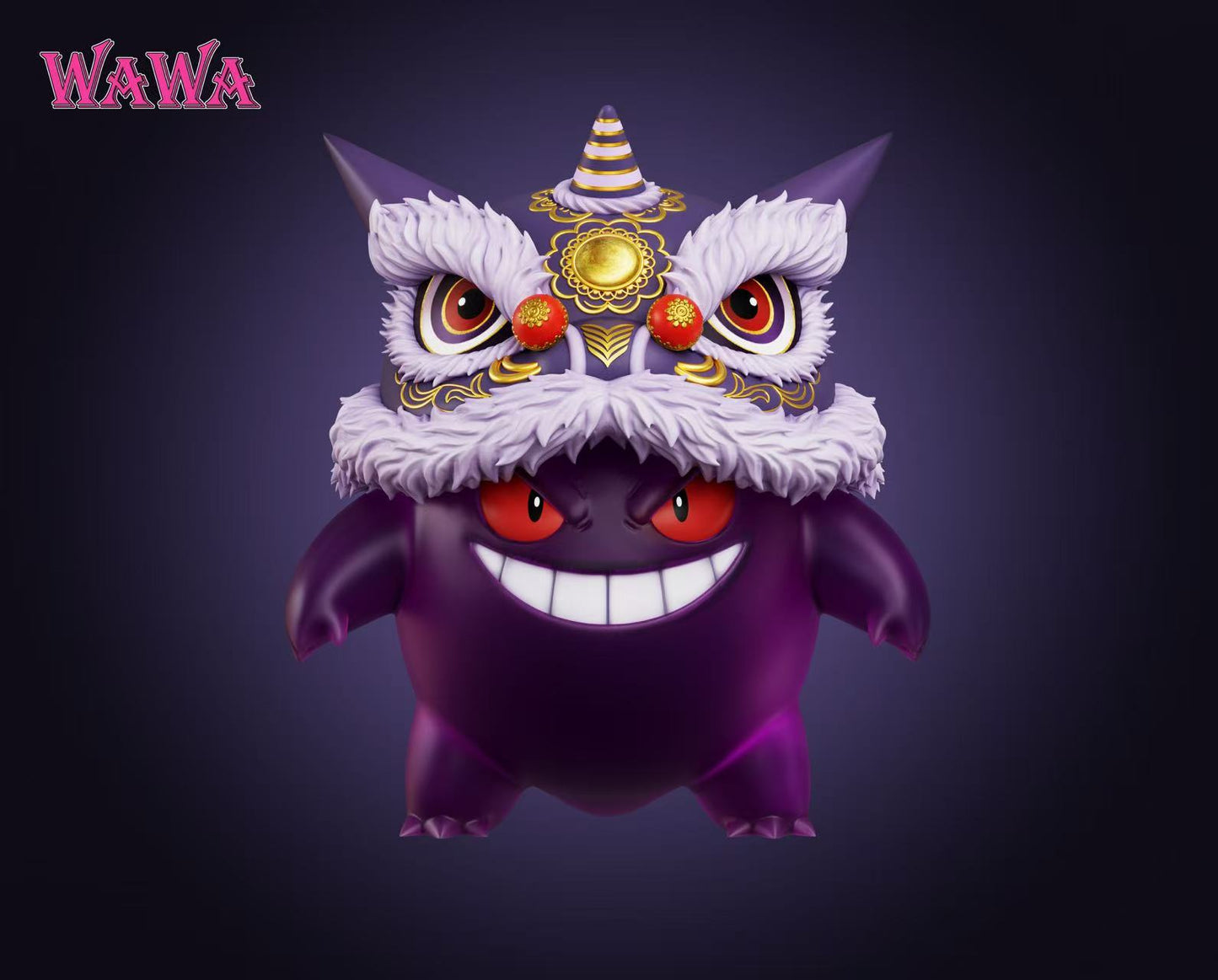WAWA Studio - Lion Dance Gengar [PRE-ORDER]