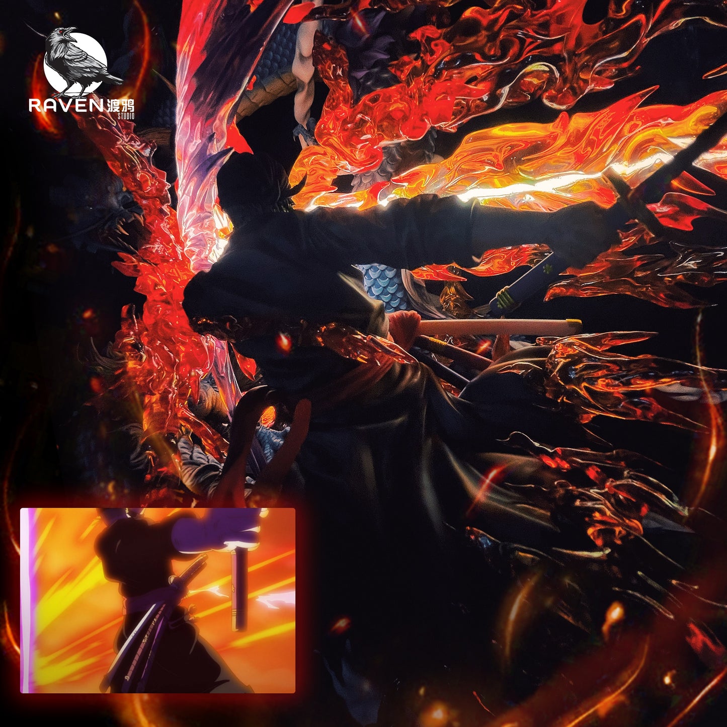 Raven Studio - Zoro VS Kaido [PRE-ORDER CLOSED]
