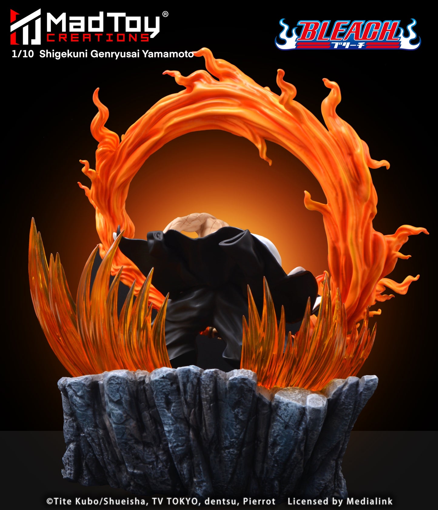 MADTOY CREATIONS - Bleach Yamamoto Genryusai Shigekuni (Licensed by Medialink) [PRE-ORDER CLOSED]