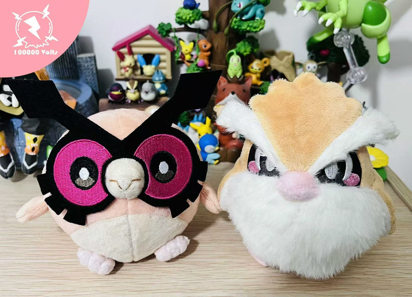 100000 Volts - Hoothoot Plush Toy [PRE-ORDER CLOSED]