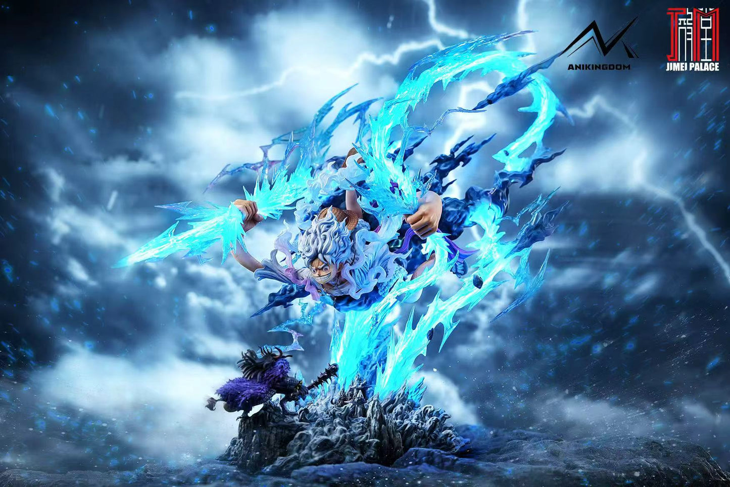 ANIKINGDOM X JIMEI PALACE - One Piece Nika Luffy Gear Fifth VS Kaido (Licensed) [PRE-ORDER]