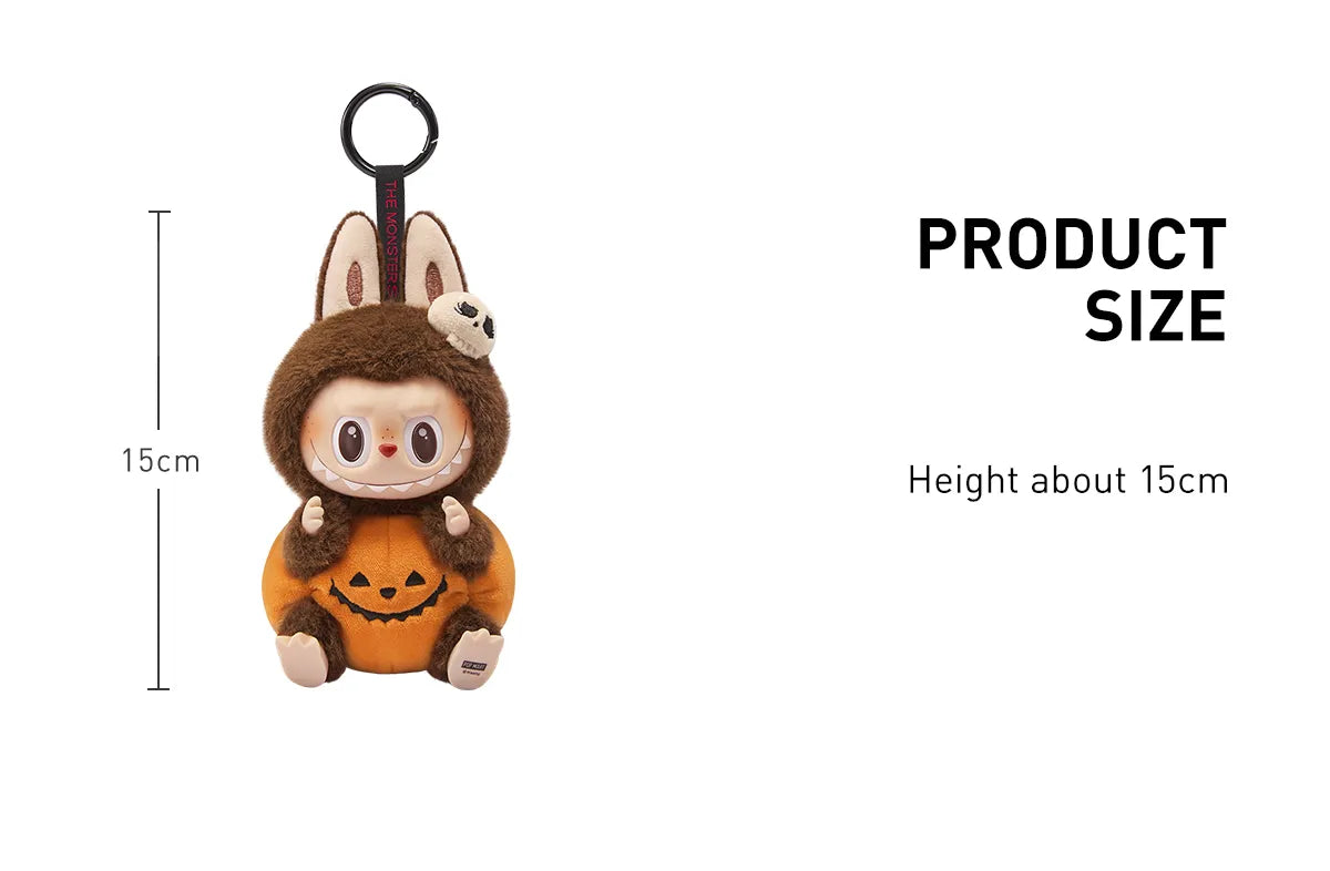 POP MART - THE MONSTER HAPPY HALLOWEEN PARTY SERIES - Vinyl Plush Doll Pendant
