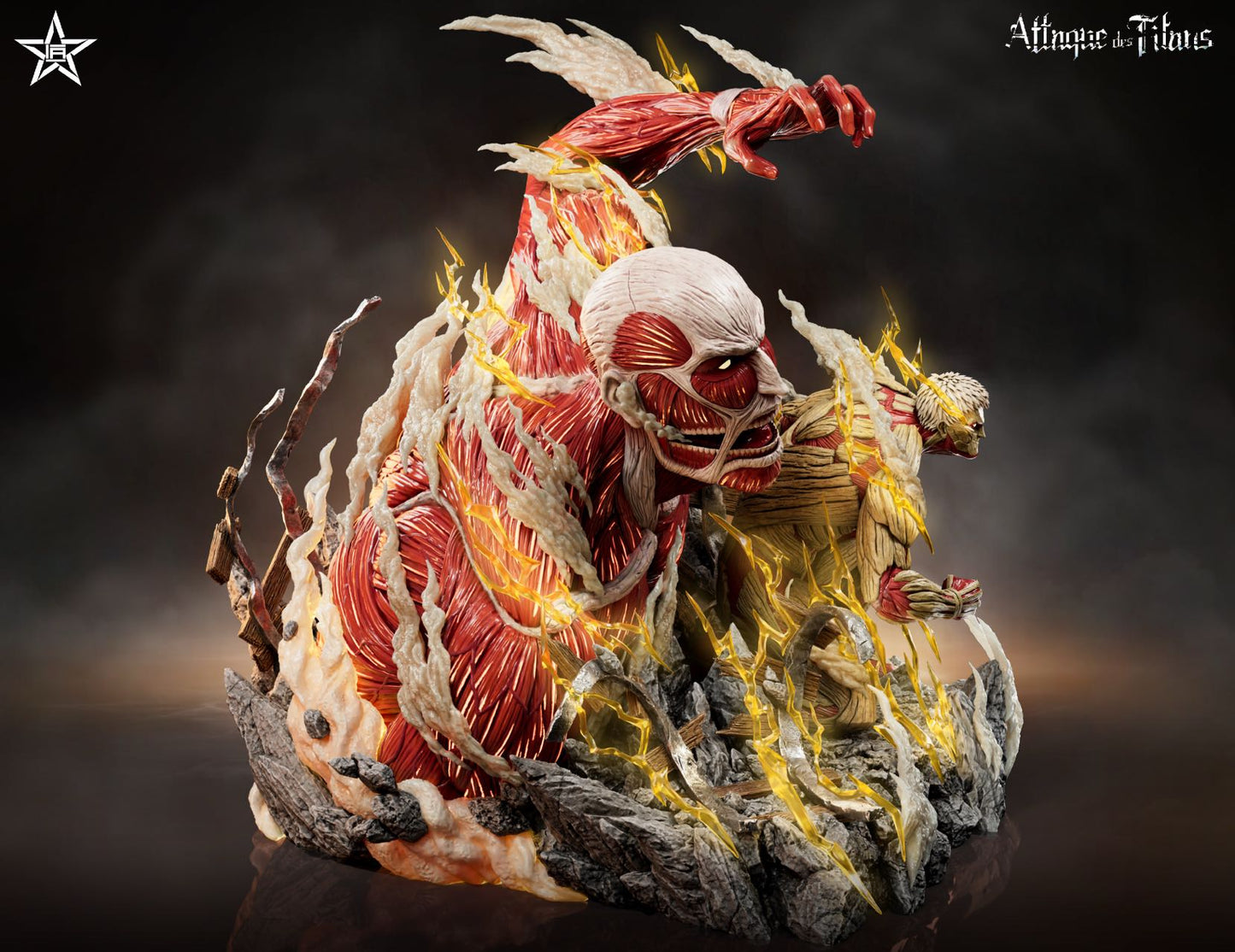 Jiang Xing Studio - Colossal Titan and Armored Titan [PRE-ORDER]