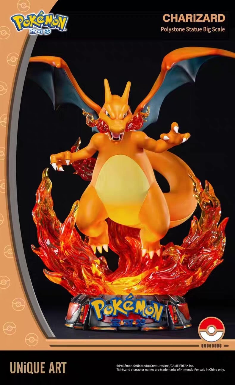 UNiQUE ART - Pokemon Charizard (Licensed) [FACTORY READY STOCKS]