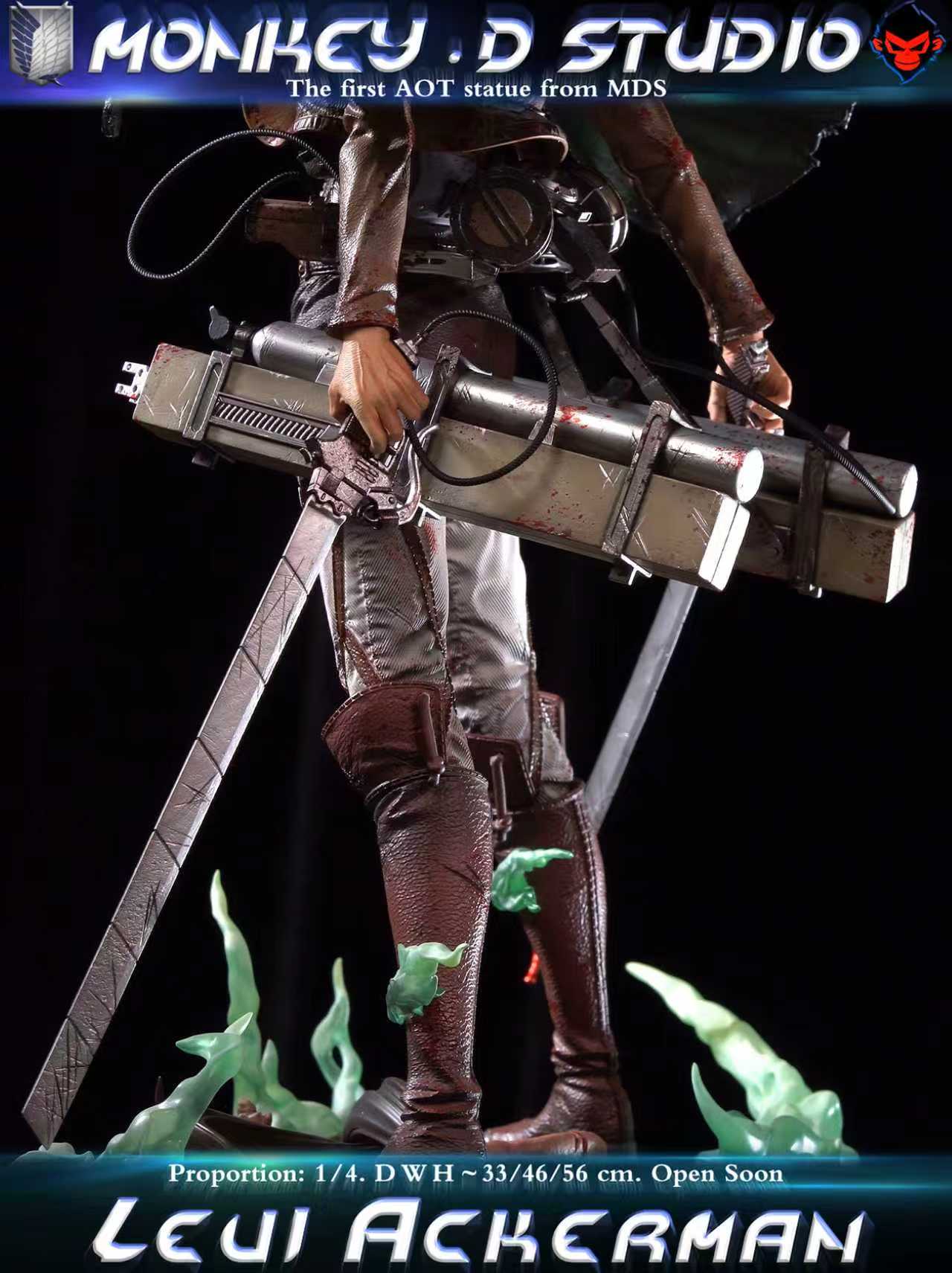 Monkey D Studio - Levi Ackerman (1/4 Scale) [PRE-ORDER]