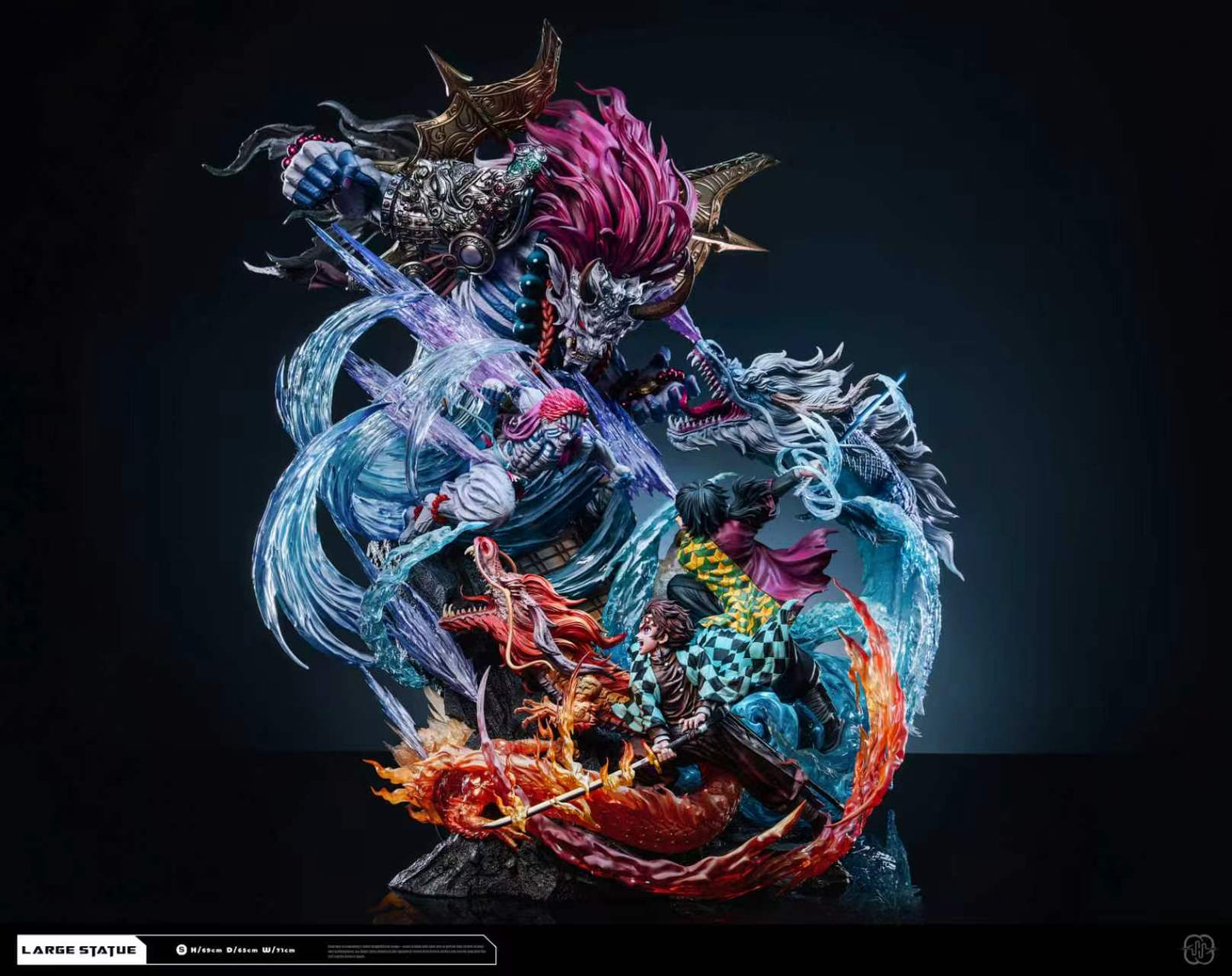 Hertz Studio - Tanjiro Giyu VS Akaza [PRE-ORDER]