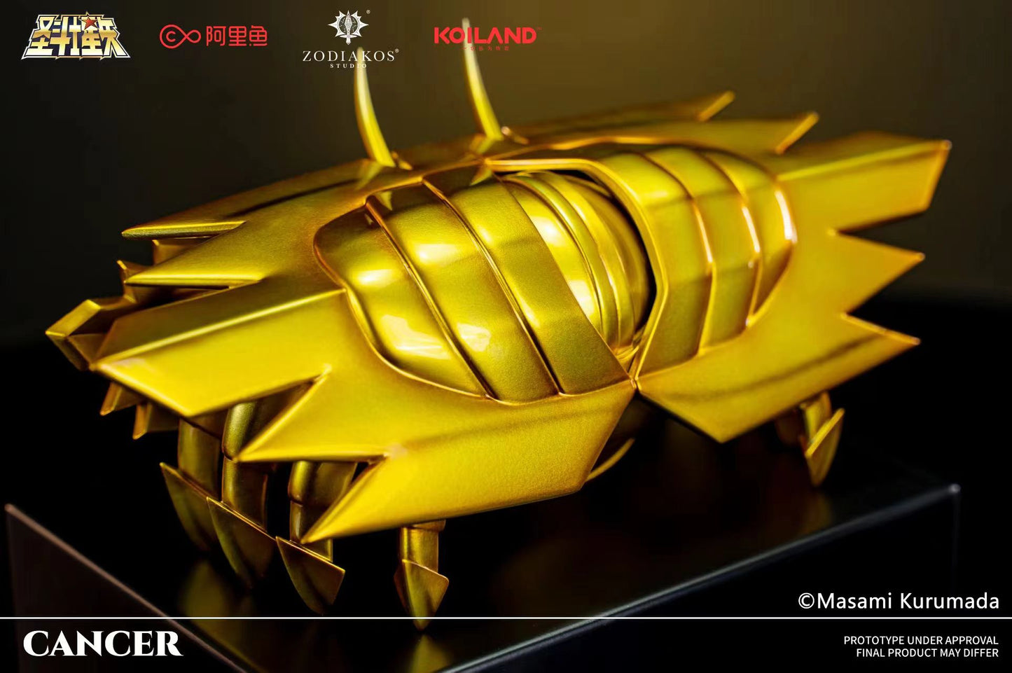 Zodiakos Studio - Saint Seiya Gold Saint Cloth Series Cancer (Licensed) [PRE-ORDER CLOSED]