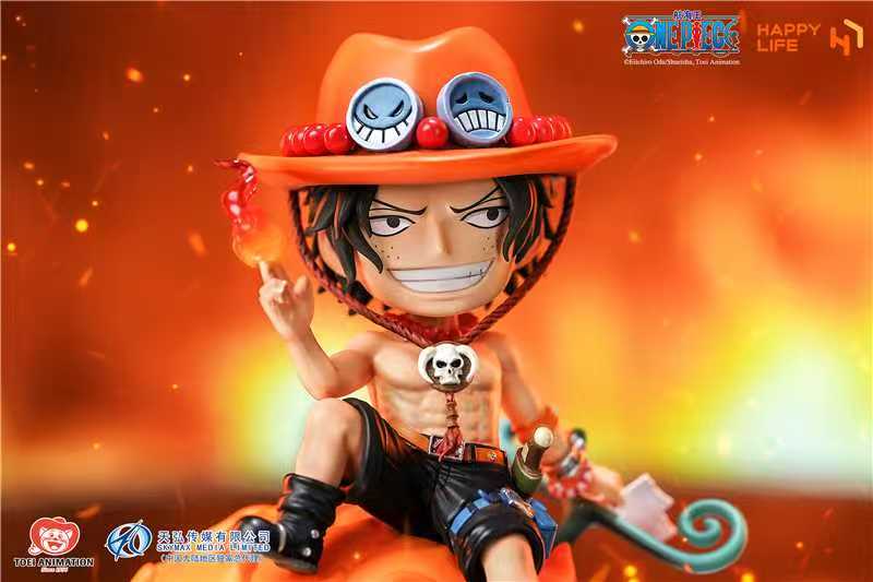 HAPPY LIFE - One Piece Ace Night Light (Licensed) [PRE-ORDER]