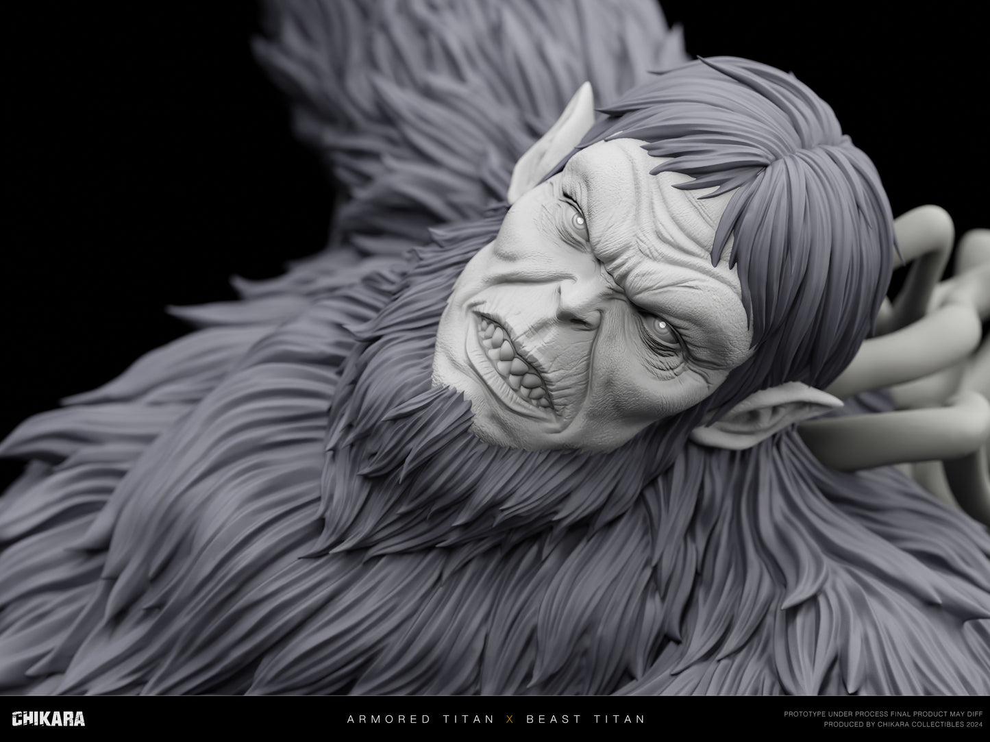 Chikara Studio - Beast Titan VS Armored Titan [PRE-ORDER CLOSED]