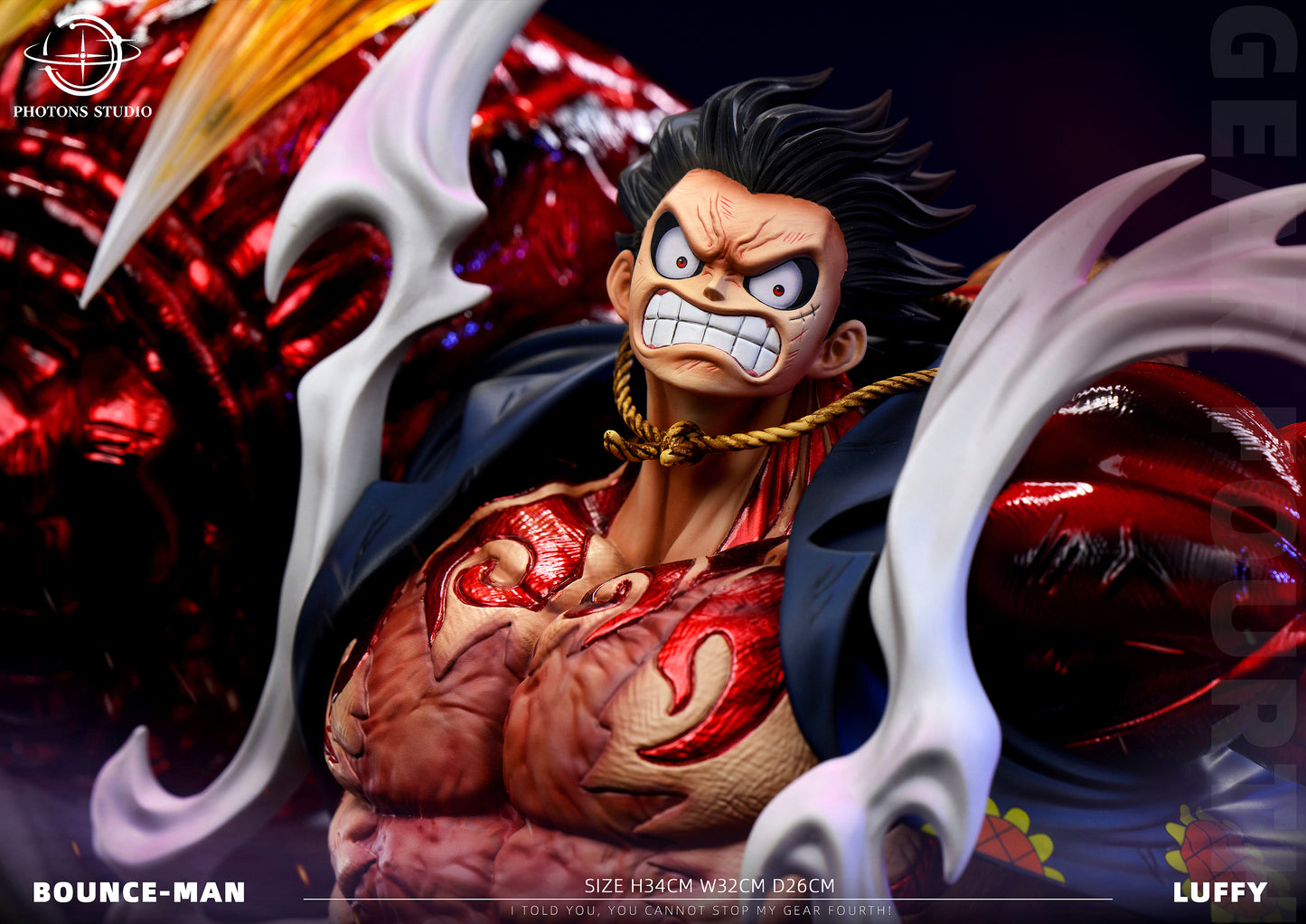 Photons Studio - Luffy Gear Fourth Bounceman [PRE-ORDER]