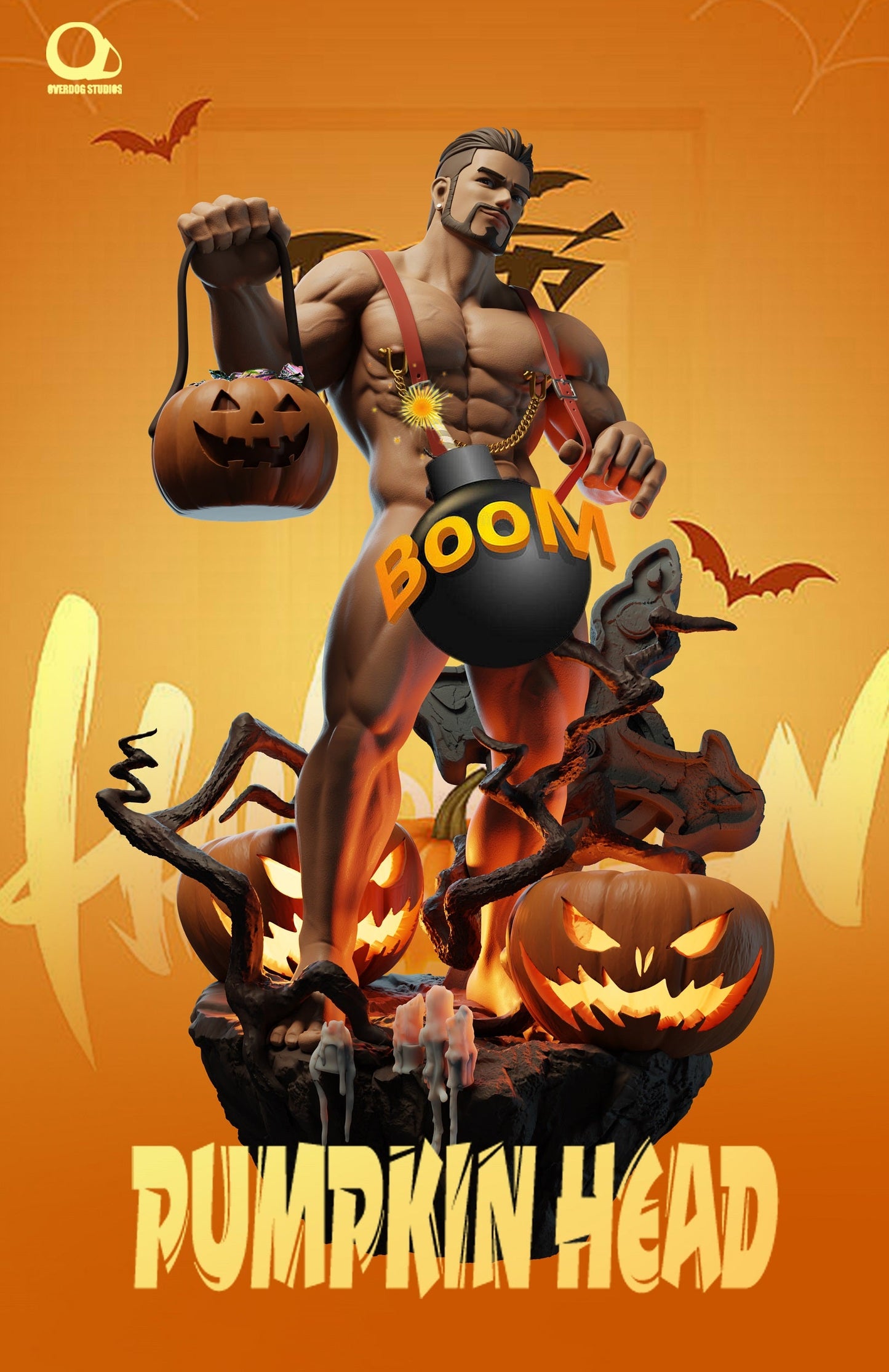 Over Dog Studio - Halloween Themed Professor Turo [IN-STOCK]