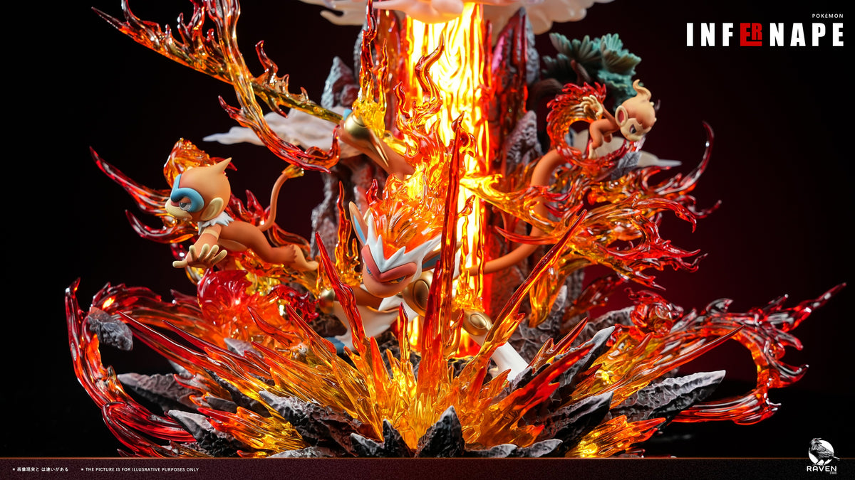 Raven Studio - Infernape Evolution Series [PRE-ORDER]