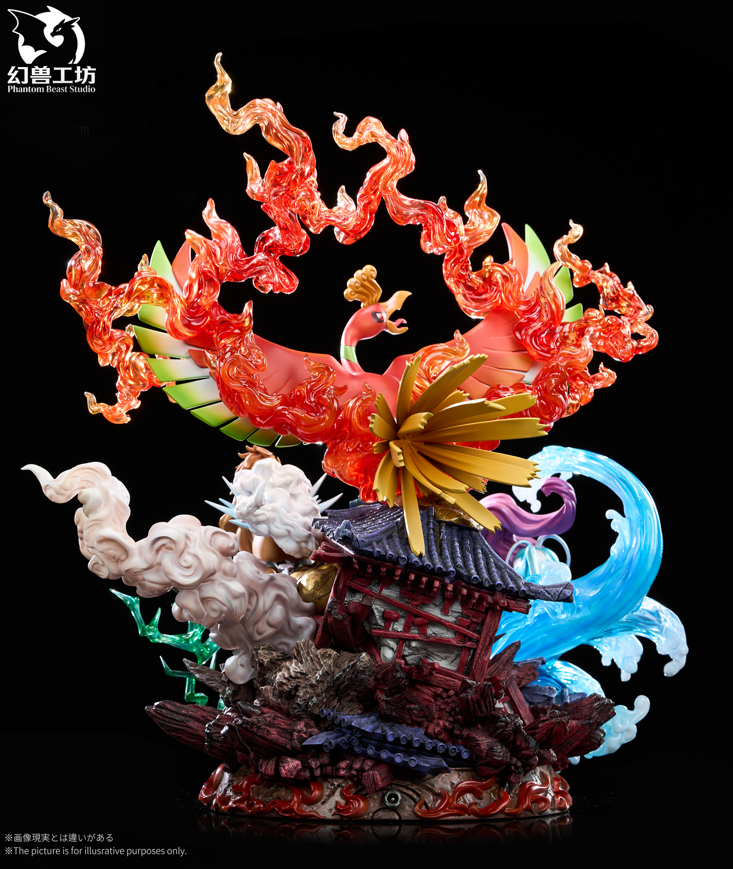 Phantom Beast Studio - Ho-oh and The Three Legendary Beasts [PRE-ORDER]