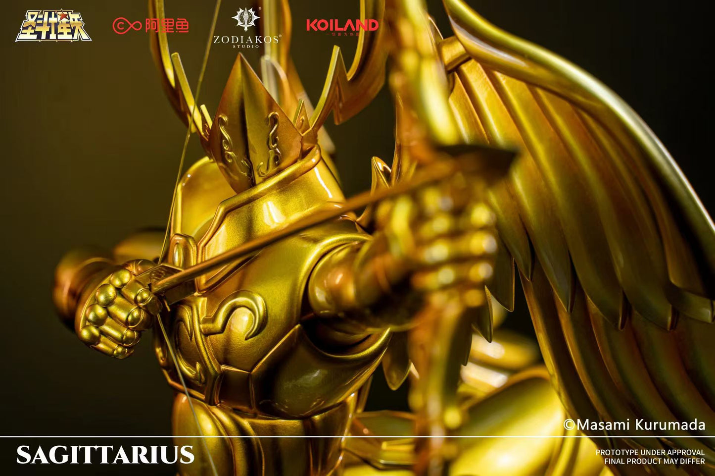 Zodiakos Studio - Saint Seiya Gold Saint Cloth Series Sagittarius (Licensed) [PRE-ORDER CLOSED]