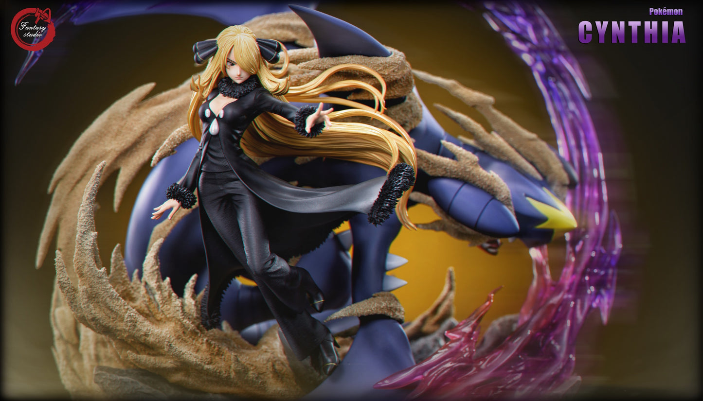 Fantasy Studio - Cynthia and Garchomp [PRE-ORDER CLOSED]