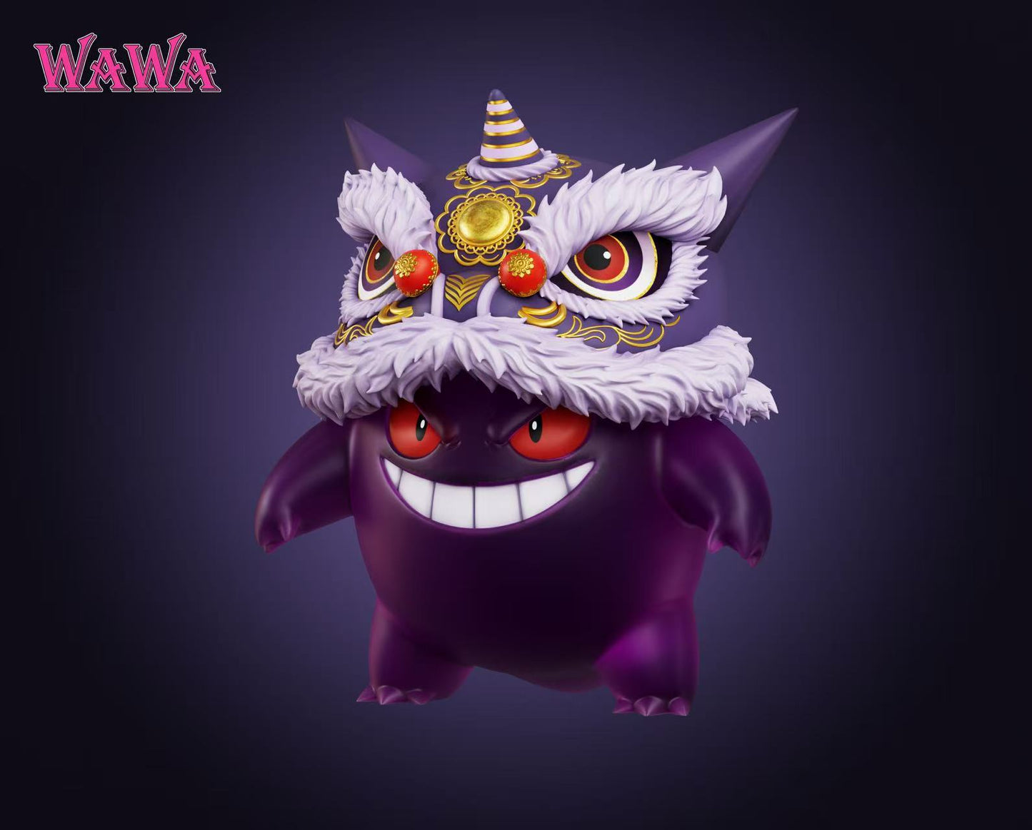 WAWA Studio - Lion Dance Gengar [PRE-ORDER]