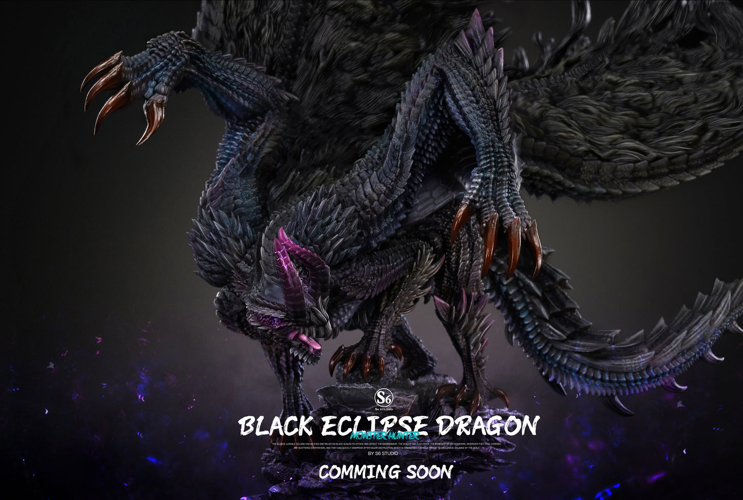 S6 Studio - Black Eclipse Wyvern [PRE-ORDER CLOSED]