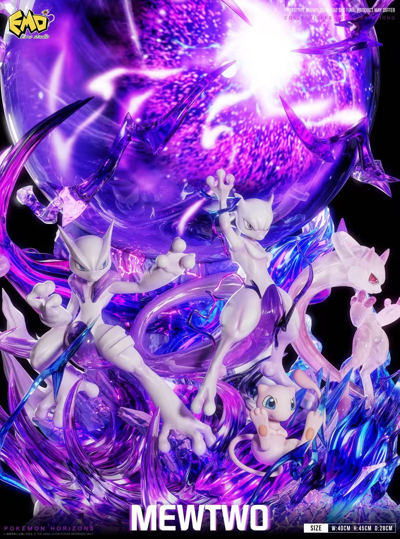 EMO Studio - Mew and Mewtwo Evolution Series [PRE-ORDER]
