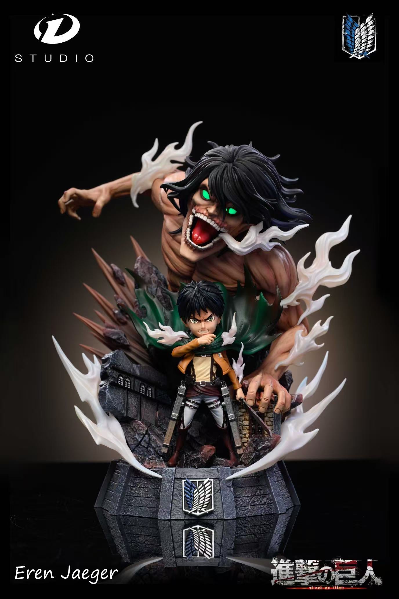 D Studio - Eren and Attack Titan [PRE-ORDER]