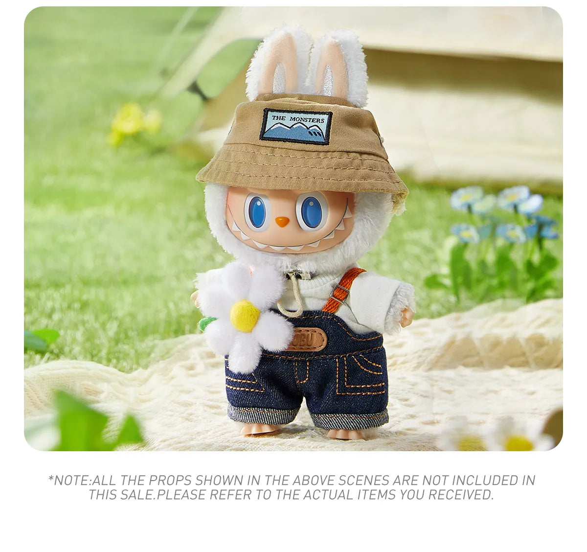 POP MART - THE MONSTER FALL IN WILD SERIES - Vinyl Plush Doll Pendant [IN-STOCK]