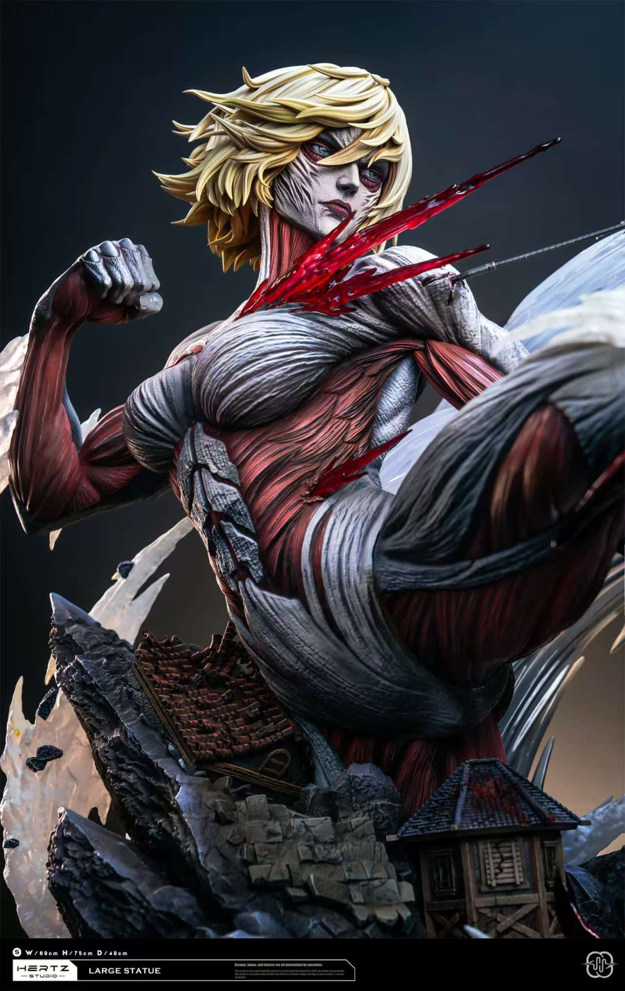 Hertz Studio - Mikasa VS Female Titan [PRE-ORDER]