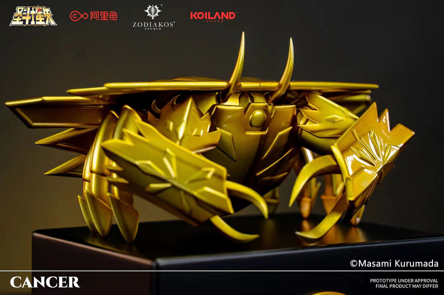 Zodiakos Studio - Saint Seiya Gold Saint Cloth Series Cancer (Licensed) [PRE-ORDER CLOSED]