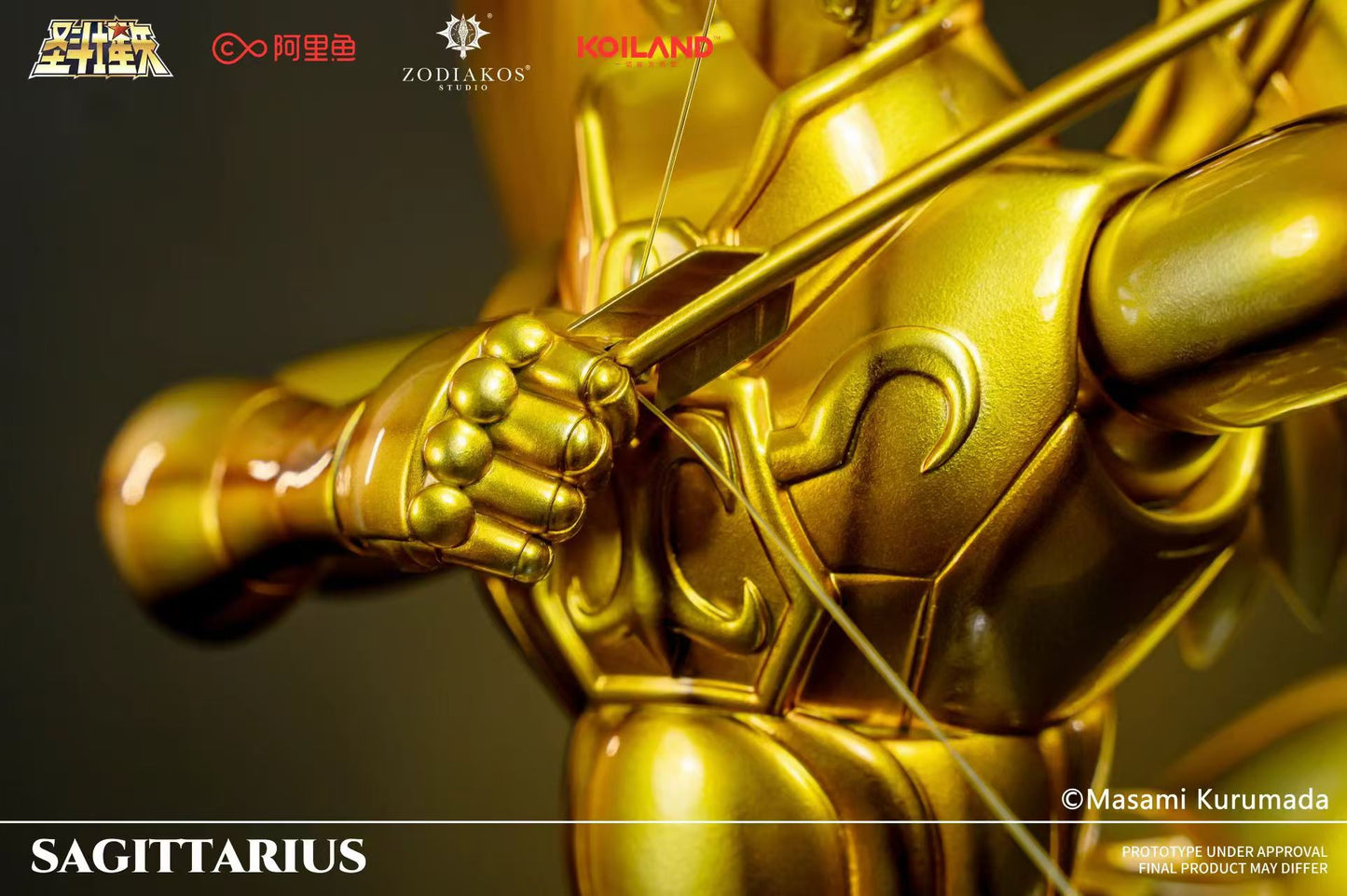 Zodiakos Studio - Saint Seiya Gold Saint Cloth Series Sagittarius (Licensed) [PRE-ORDER CLOSED]