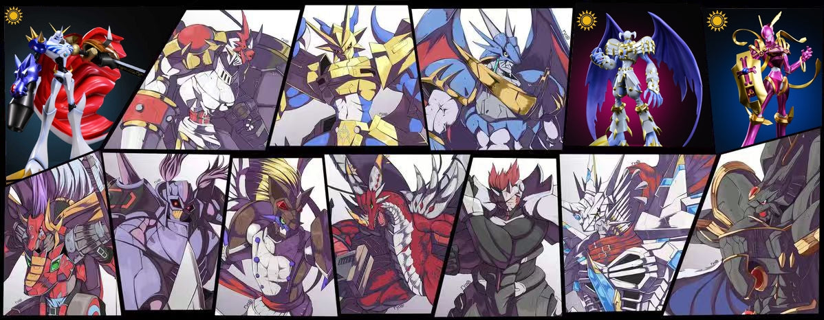 Sun Studio - Dynasmon and Lord Knightmon [PRE-ORDER]