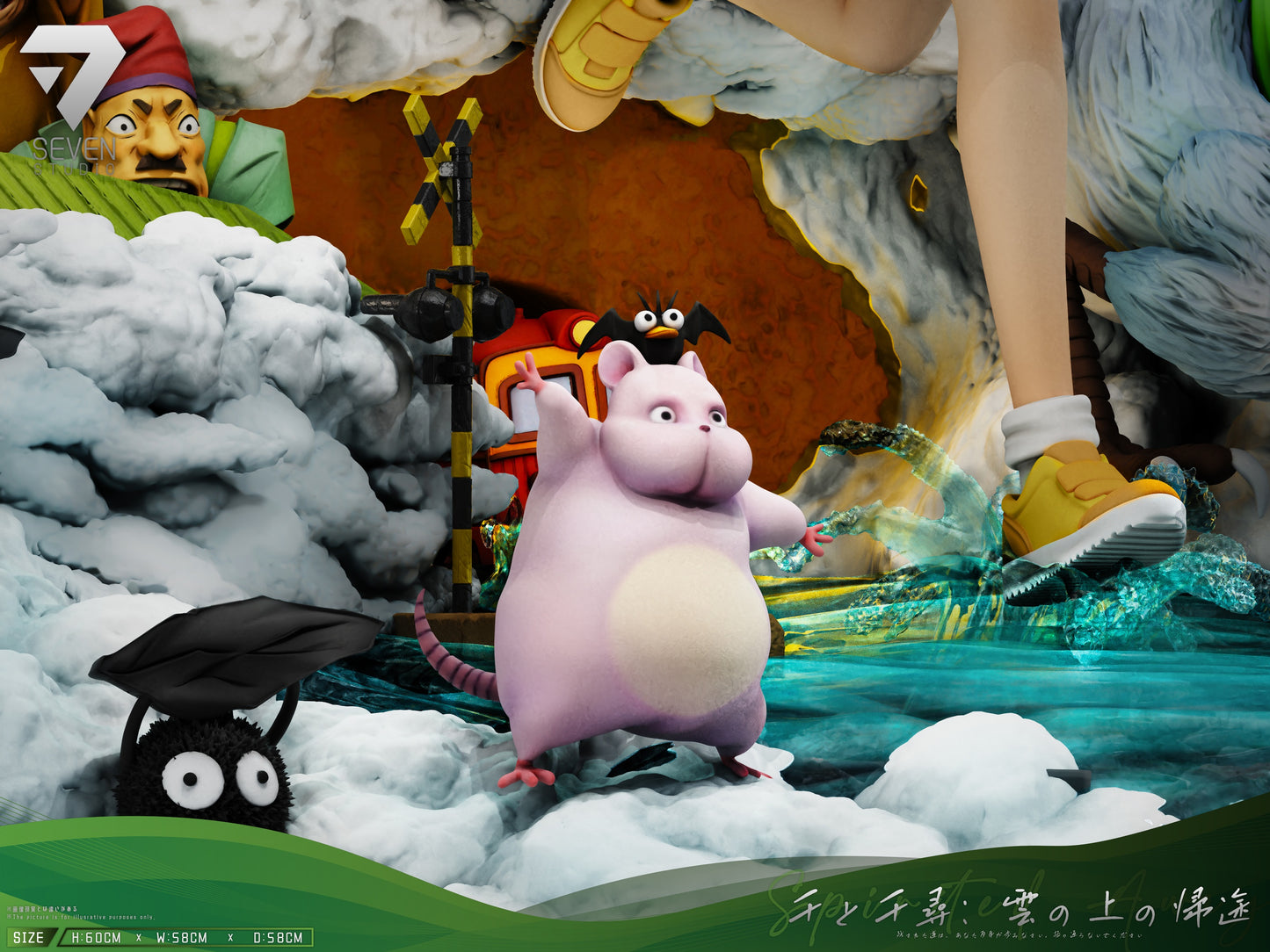 Seven Studio - Spirited Away Chihiro and Haku [PRE-ORDER]