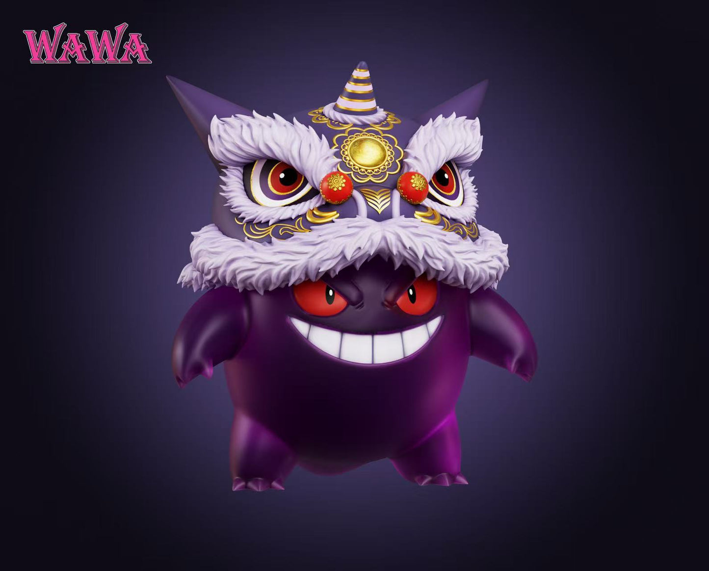 WAWA Studio - Lion Dance Gengar [PRE-ORDER]