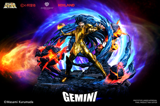 Zodiakos Studio - Saint Seiya Gold Saint Gemini Kanon and Saga (Licensed) [PRE-ORDER]