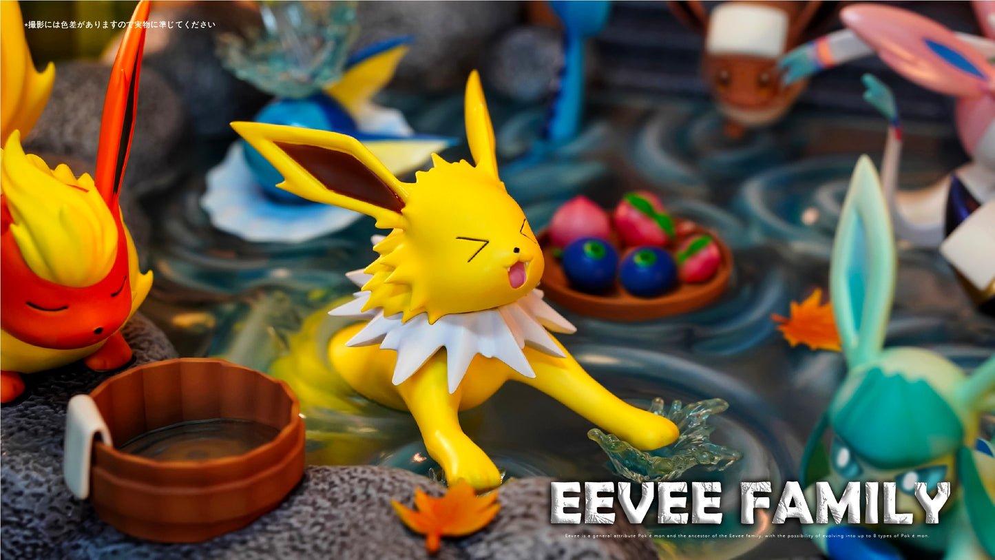 Tiao Tiao Hall Studio X CM Studio - Onsen Eevee Family [PRE-ORDER CLOSED]