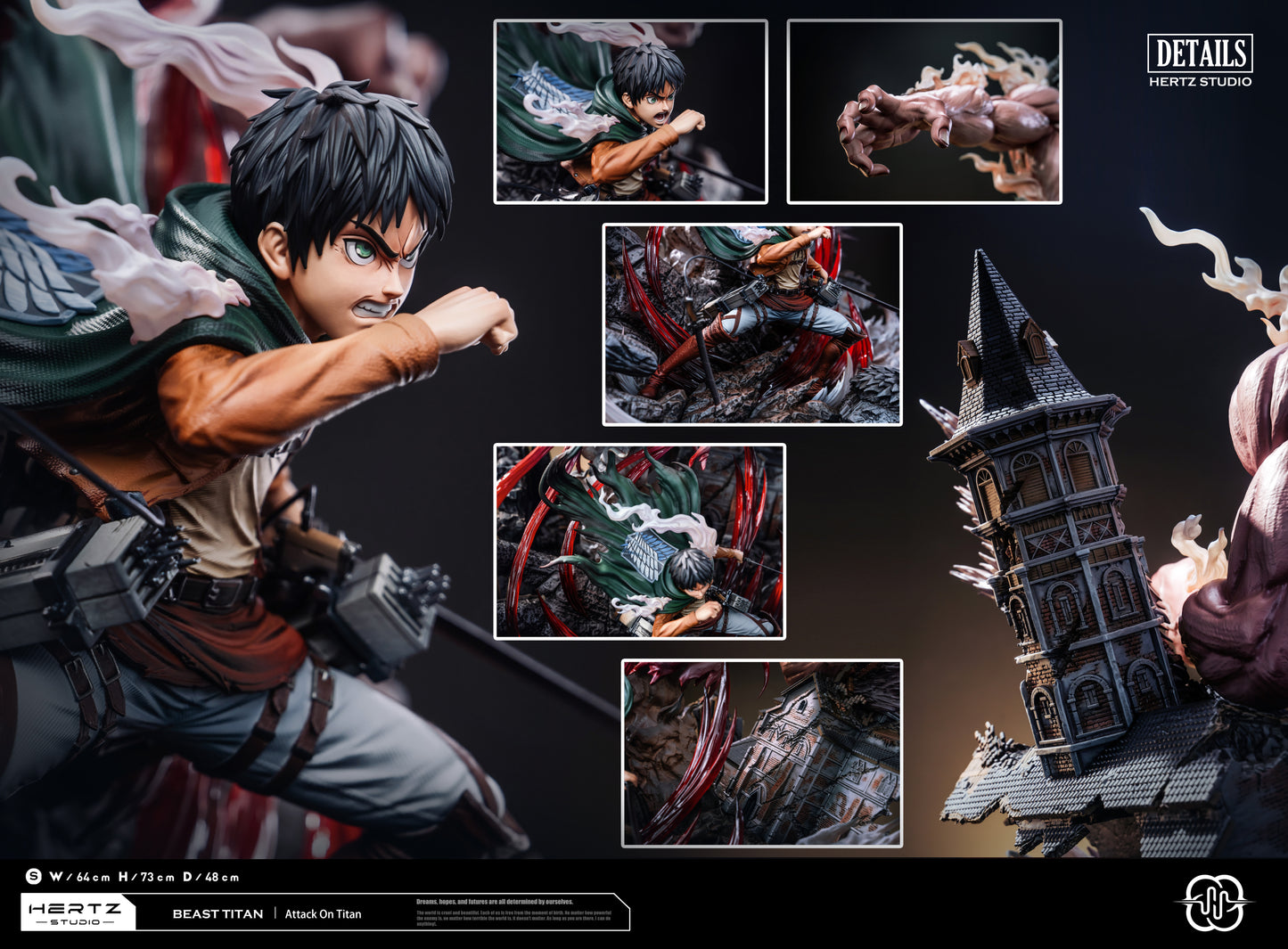 Hertz Studio - Attack Titan Eren Yeager [PRE-ORDER CLOSED]