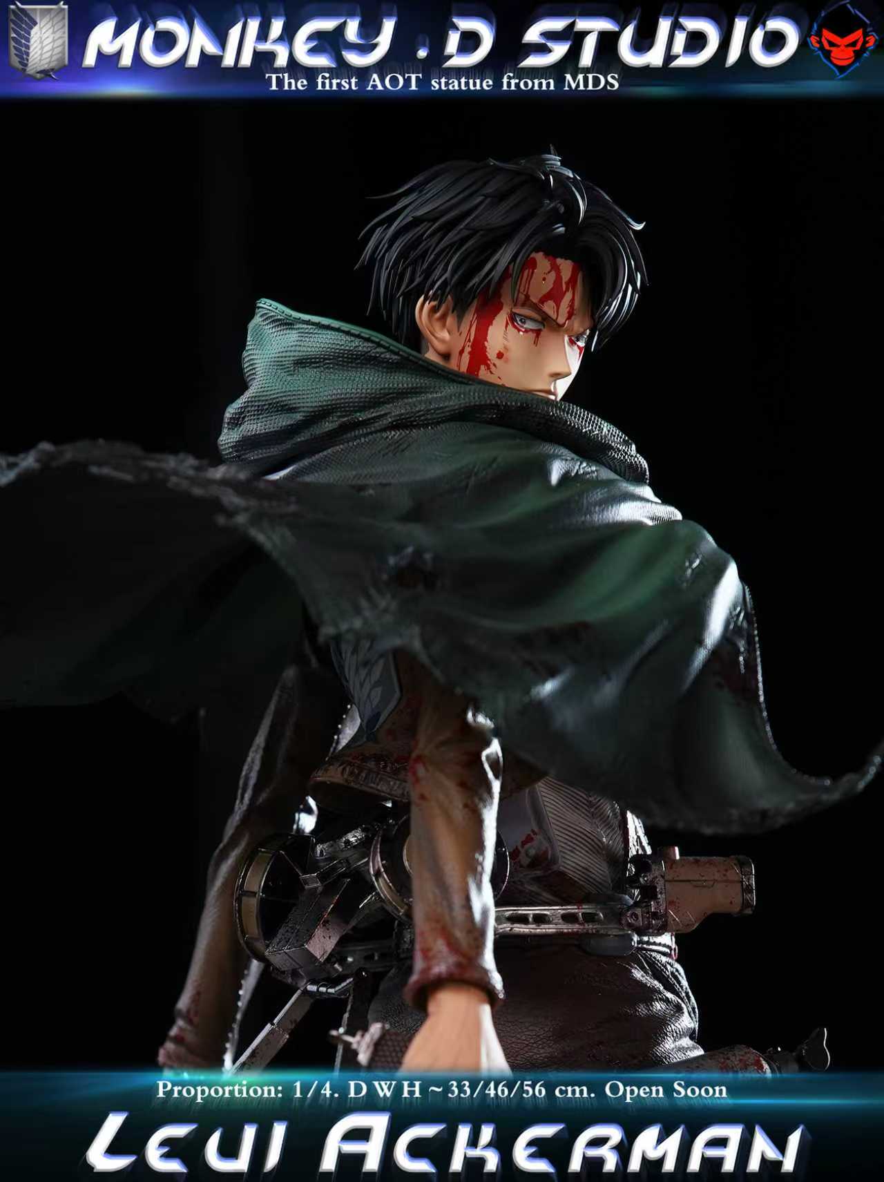 Monkey D Studio - Levi Ackerman (1/4 Scale) [PRE-ORDER]