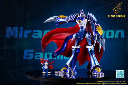 Alpha Studio - MirageGaogamon and Gaomon [PRE-ORDER CLOSED]