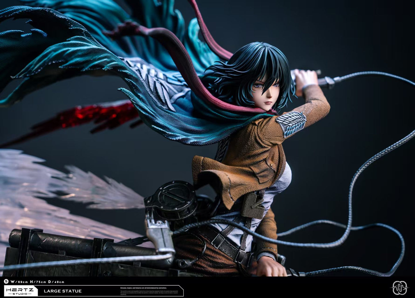 Hertz Studio - Mikasa VS Female Titan [PRE-ORDER]