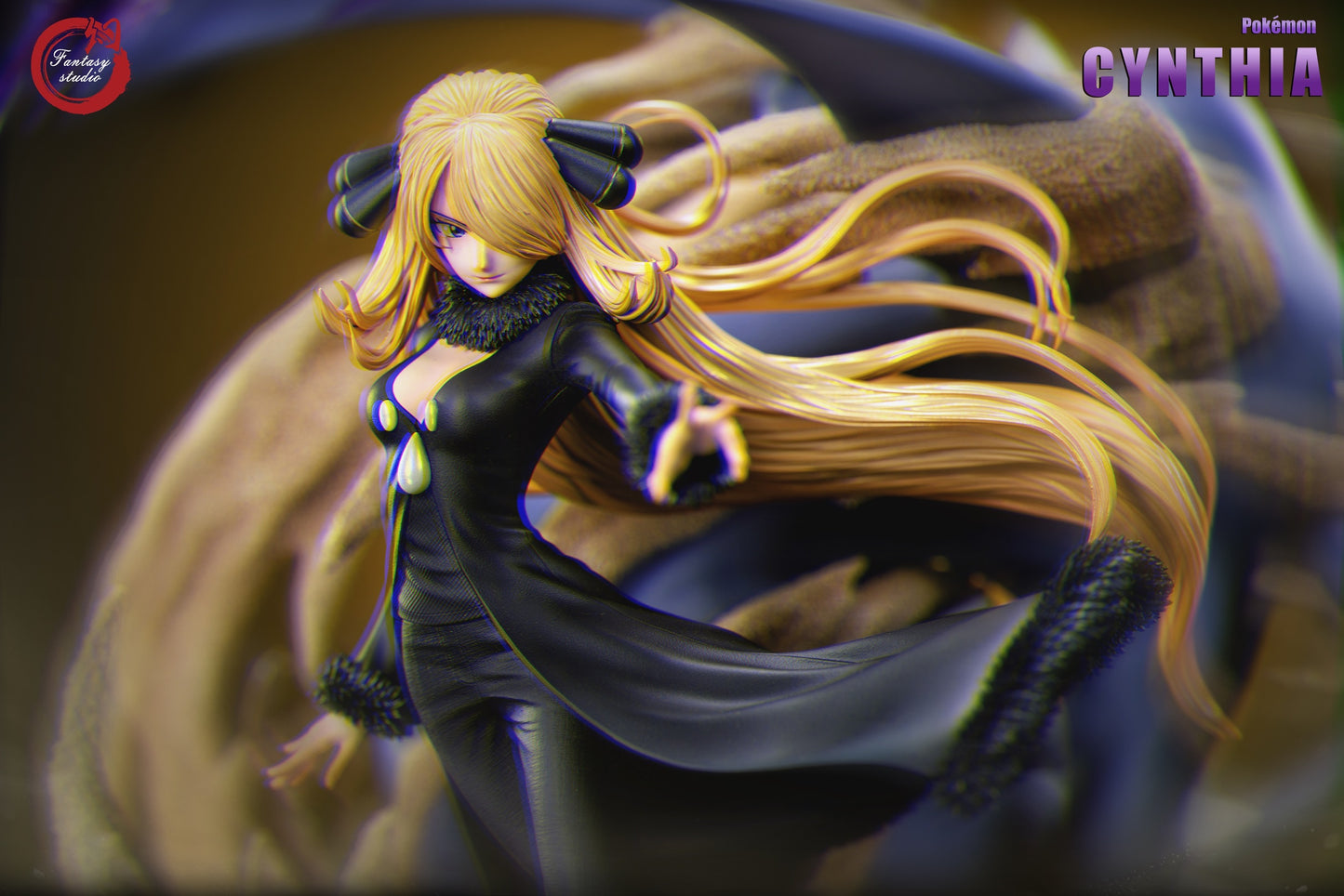 Fantasy Studio - Cynthia and Garchomp [PRE-ORDER CLOSED]