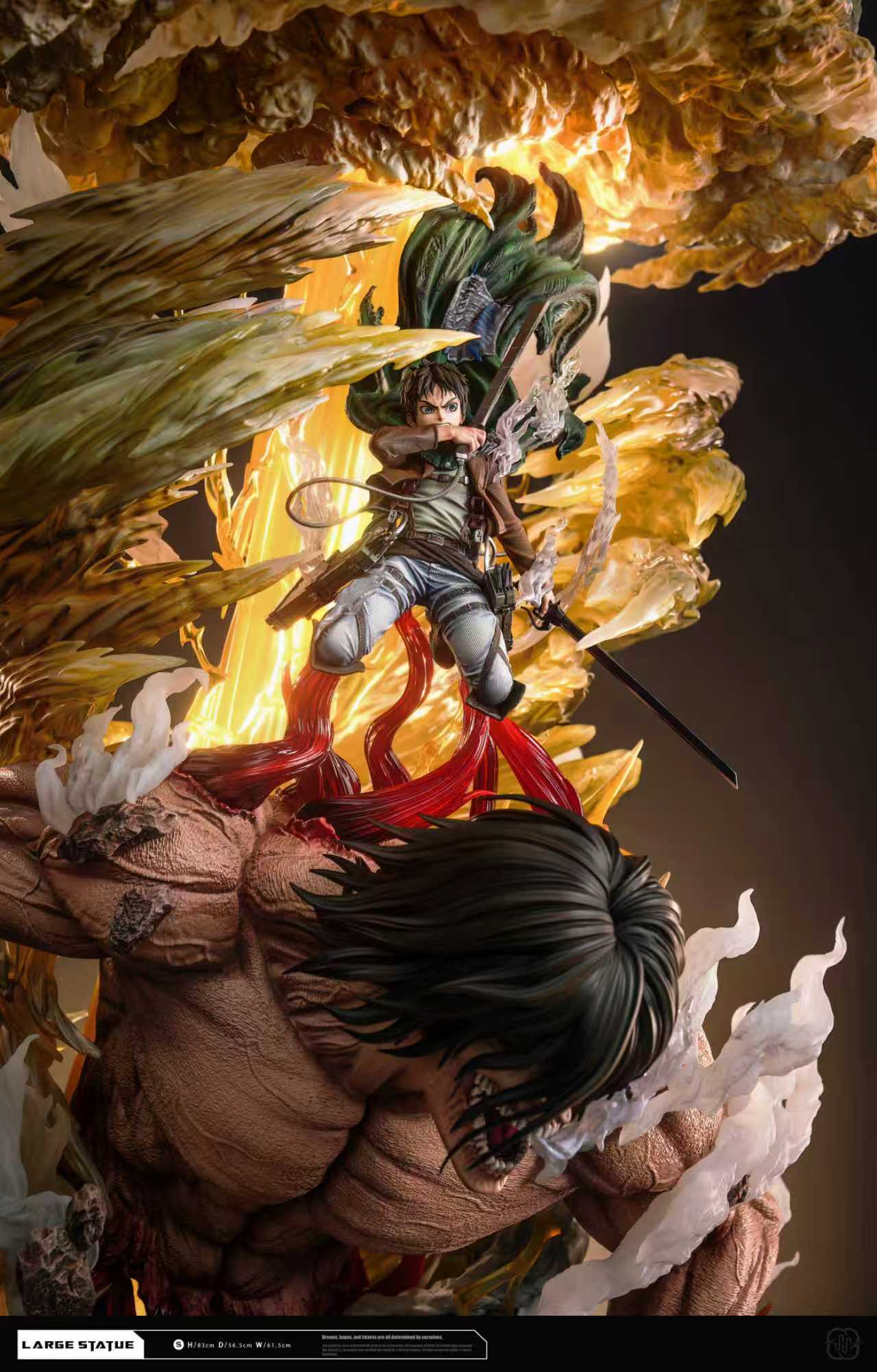 Hertz Studio - Eren with Attack Titan [PRE-ORDER]