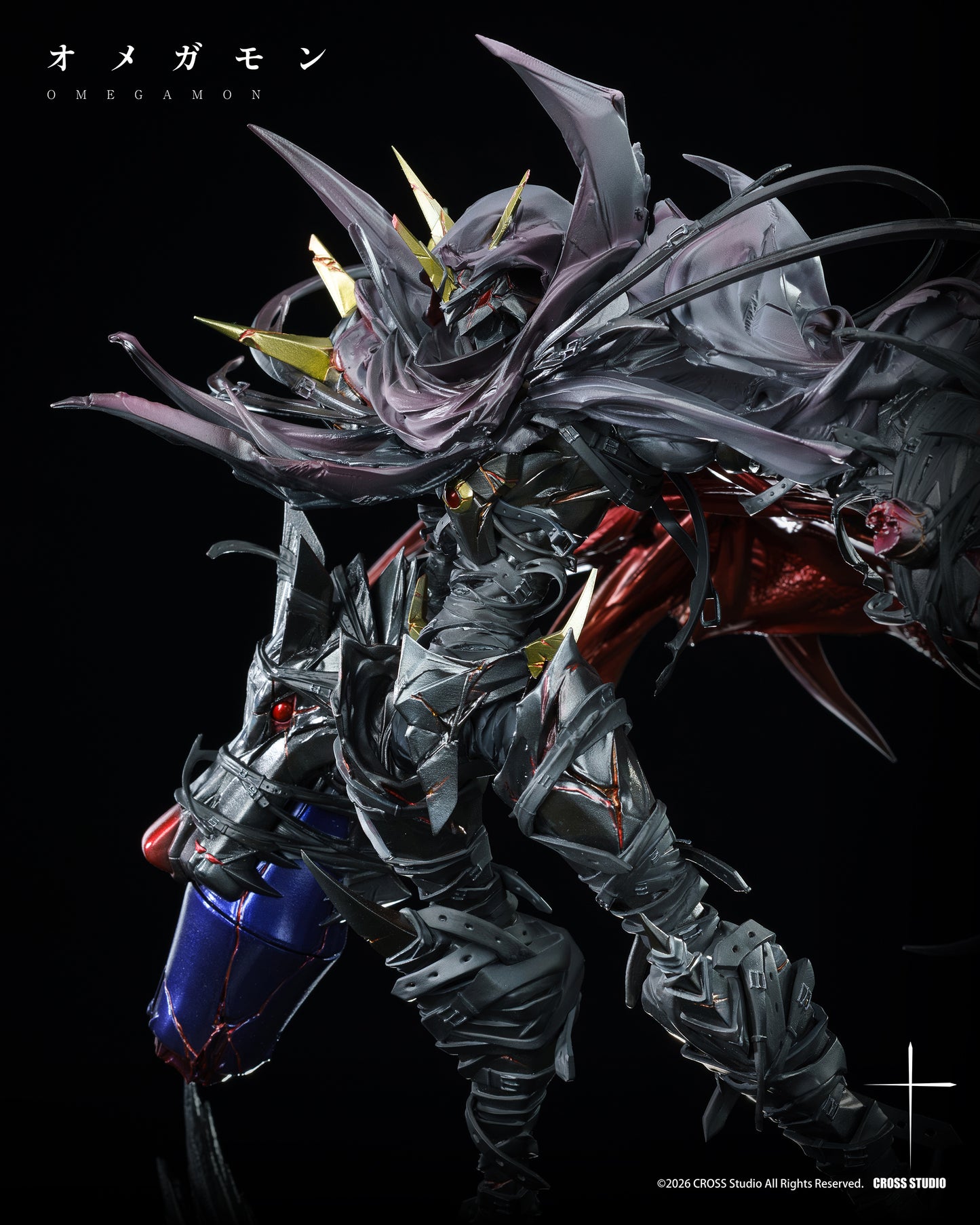 Cross Studio - Omegamon Zwart Defeat [PRE-ORDER]